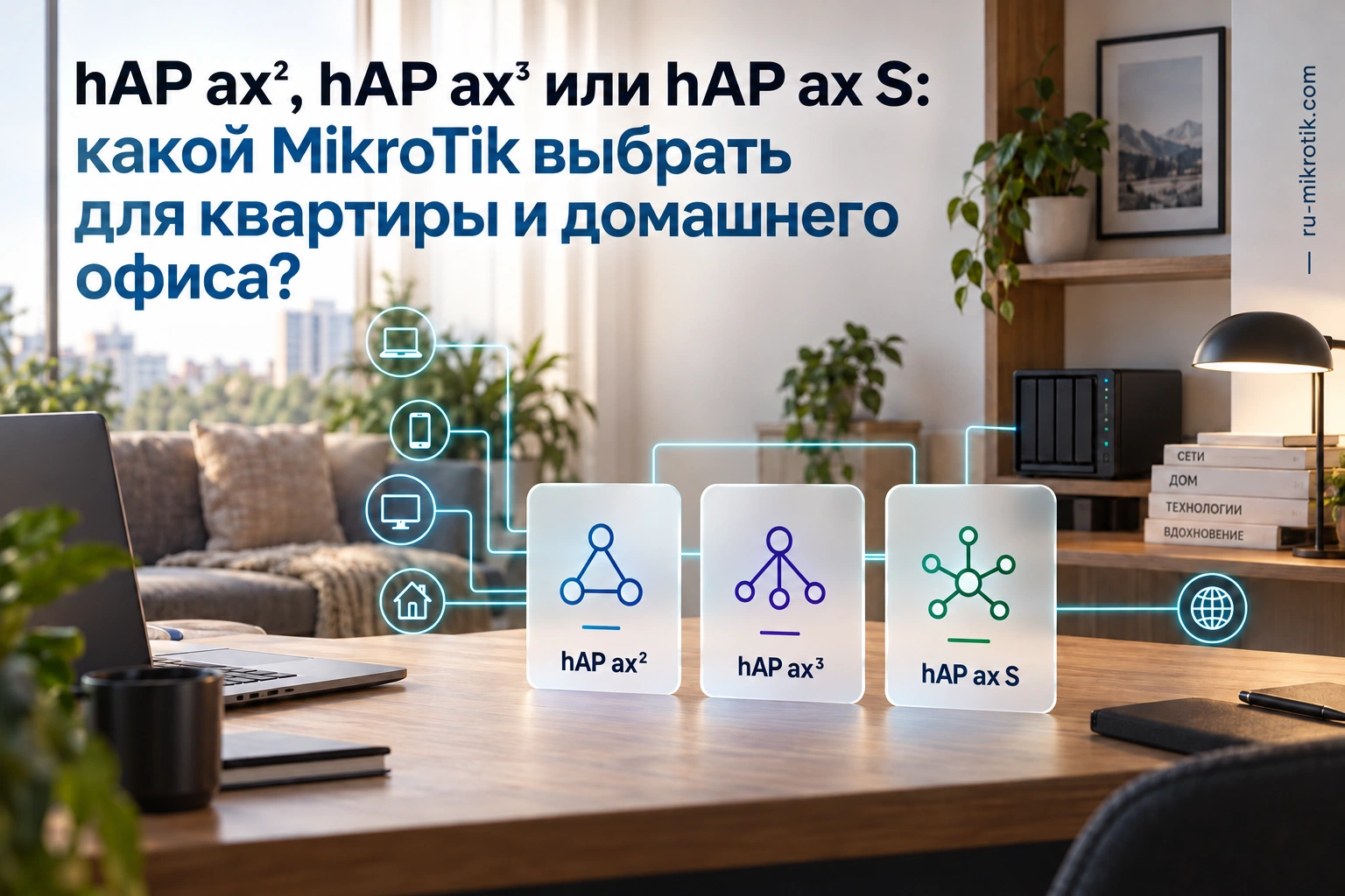 hAP ax2, hAP ax3 и hAP ax S: выбор MikroTik для квартиры и домашнего офиса