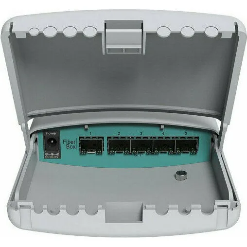 Коммутатор MikroTik FiberBox (CRS105-5S-FB) Коммутатор MikroTik FiberBox (CRS105-5S-FB)