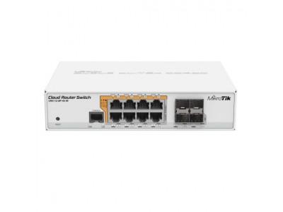 Коммутатор MikroTik Cloud Router Switch 112-8P-4S-IN (CRS112-8P-4S-IN)