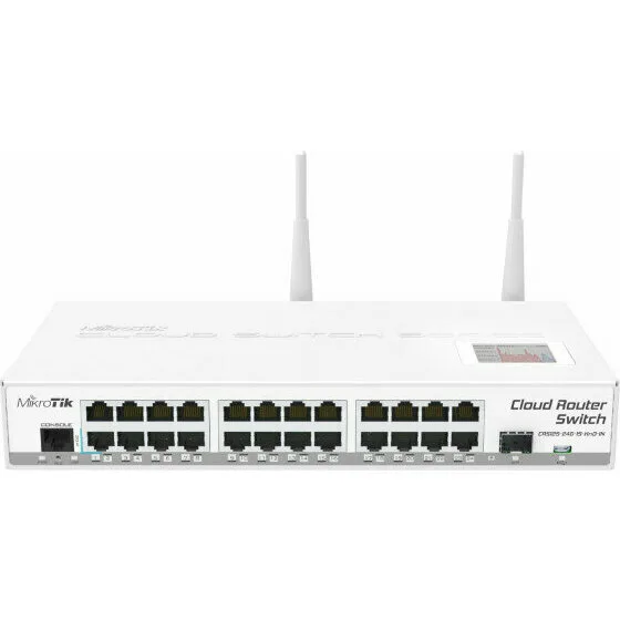 Коммутатор MikroTik Cloud Router Switch 125-24G-1S-IN (CRS125-24G-1S-2HnD-IN) Коммутатор MikroTik Cloud Router Switch 125-24G-1S-IN (CRS125-24G-1S-2HnD-IN)