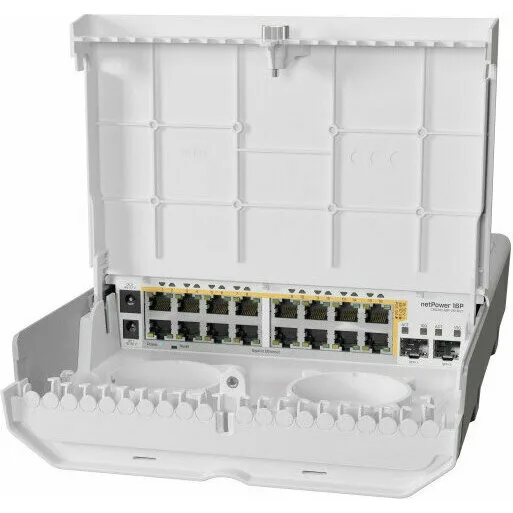 Коммутатор MikroTik netPower 16P (CRS318-16P-2S+OUT) Коммутатор MikroTik netPower 16P (CRS318-16P-2S+OUT)