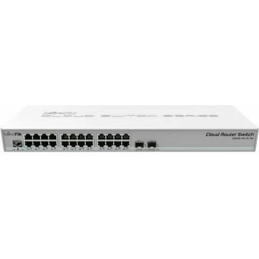 Коммутатор MikroTik Cloud Router Switch 326-24G-2S+RM (CRS326-24G-2S+RM) Коммутатор MikroTik Cloud Router Switch 326-24G-2S+RM (CRS326-24G-2S+RM)