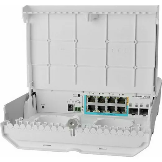 Коммутатор MikroTik netPower Lite 7R (CSS610-1Gi-7R-2S+OUT) Коммутатор MikroTik netPower Lite 7R (CSS610-1Gi-7R-2S+OUT)