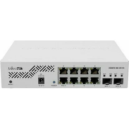 Коммутатор MikroTik Cloud Smart Switch 610-8G-2S+IN (CSS610-8G-2S+IN)