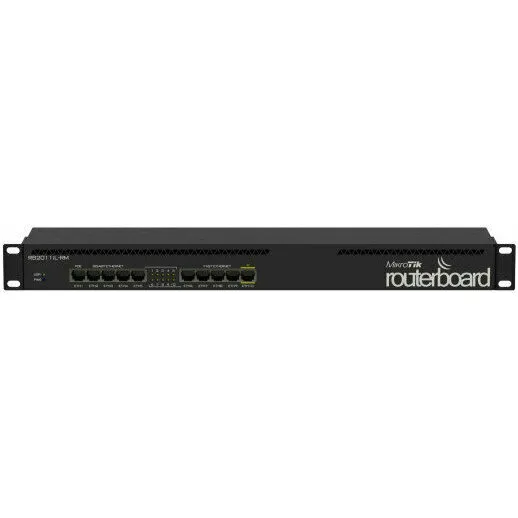 Маршрутизатор MikroTik RouterBOARD 2011iL-RM (RB2011iL-RM) Маршрутизатор MikroTik RouterBOARD 2011iL-RM (RB2011iL-RM)