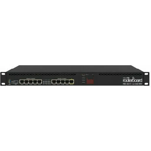 Маршрутизатор MikroTik RouterBOARD 3011UiAS (RB3011UiAS-RM) Маршрутизатор MikroTik RouterBOARD 3011UiAS (RB3011UiAS-RM)