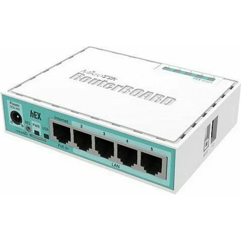 Маршрутизатор MikroTik hEX (RB750Gr3) Маршрутизатор MikroTik hEX (RB750Gr3)
