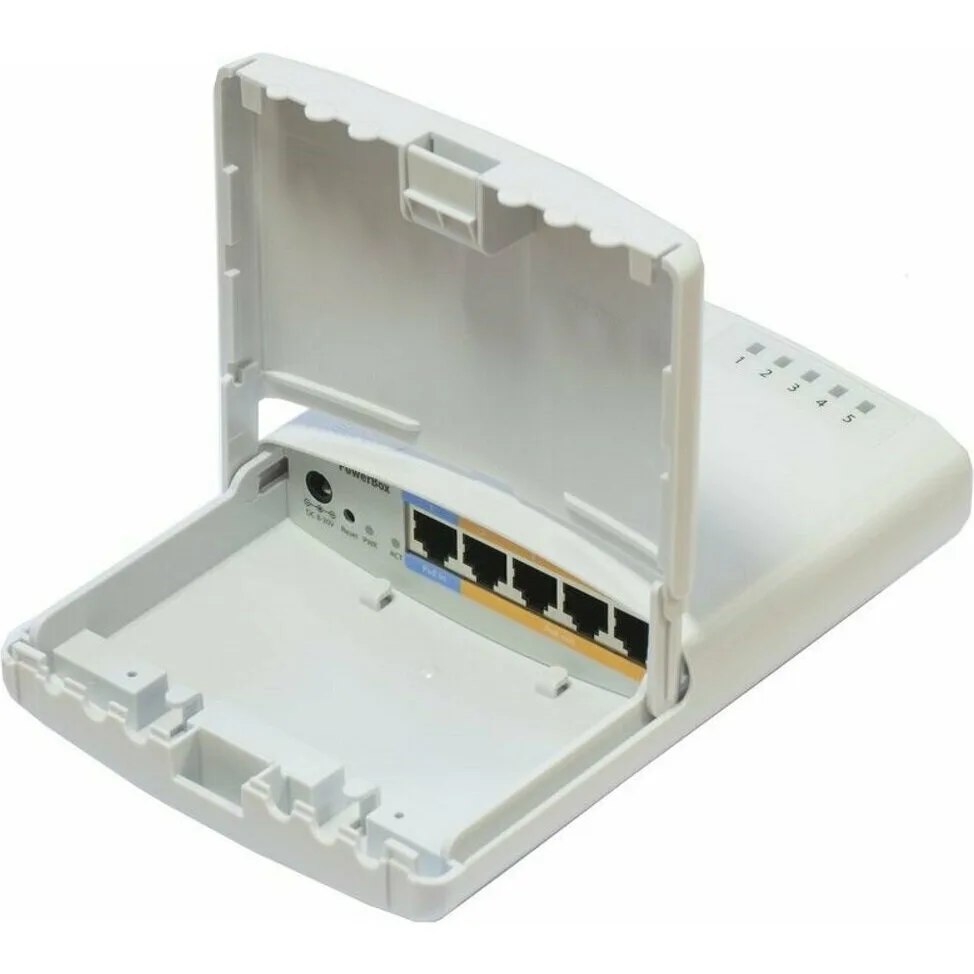 Маршрутизатор MikroTik PowerBox (RB750P-PBr2) Маршрутизатор MikroTik PowerBox (RB750P-PBr2)
