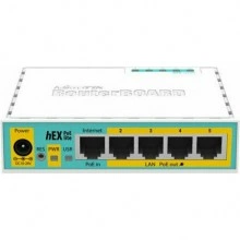 Маршрутизатор MikroTik hEX PoE lite (RB750UPr2)