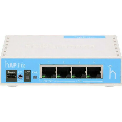 Wi-Fi роутер MikroTik hAP lite (RB941-2nD)