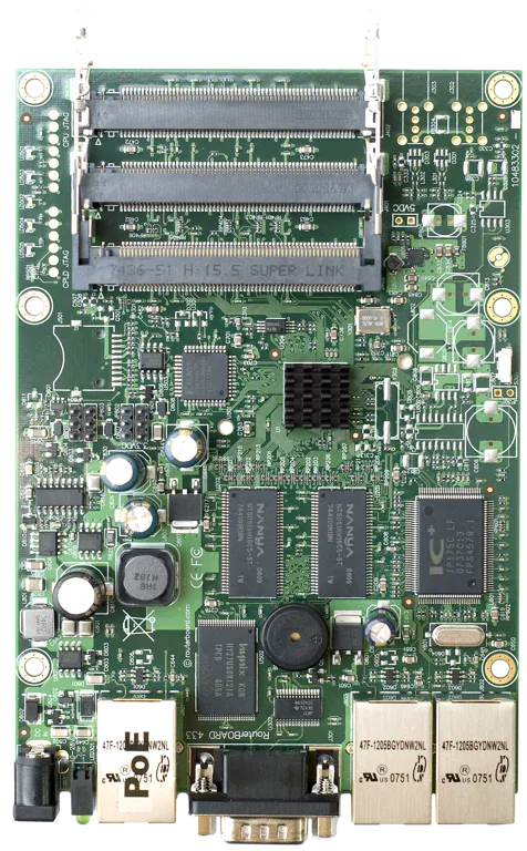 Маршрутизаторная плата Mikrotik RB433 3xFast Ethernet, AR7130, 64 MB RAM Маршрутизаторная плата Mikrotik RB433 3xFast Ethernet, AR7130, 64 MB RAM