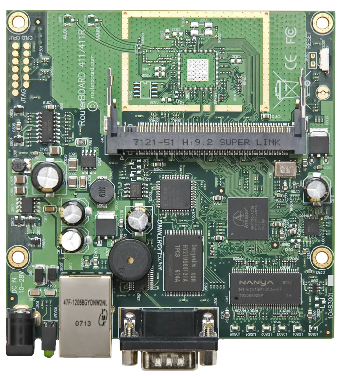 Маршрутизаторная плата Mikrotik RB411A Atheros AR7130, RouterOS L4, RouterBOOT Маршрутизаторная плата Mikrotik RB411A Atheros AR7130, RouterOS L4, RouterBOOT