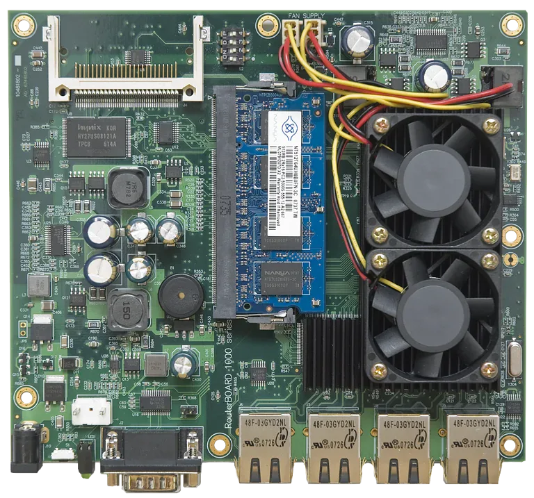 Маршрутизатор Mikrotik RB1000 PPC8547 1333MHz, 140x160mm, 312g, RouterOS L6 Маршрутизатор Mikrotik RB1000 PPC8547 1333MHz, 140x160mm, 312g, RouterOS L6