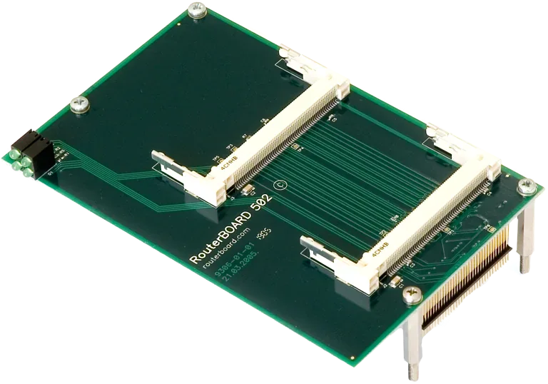 Плата расширения Mikrotik RB502 2xminiPCI, RB800, До 6 Плата расширения Mikrotik RB502 2xminiPCI, RB800, До 6