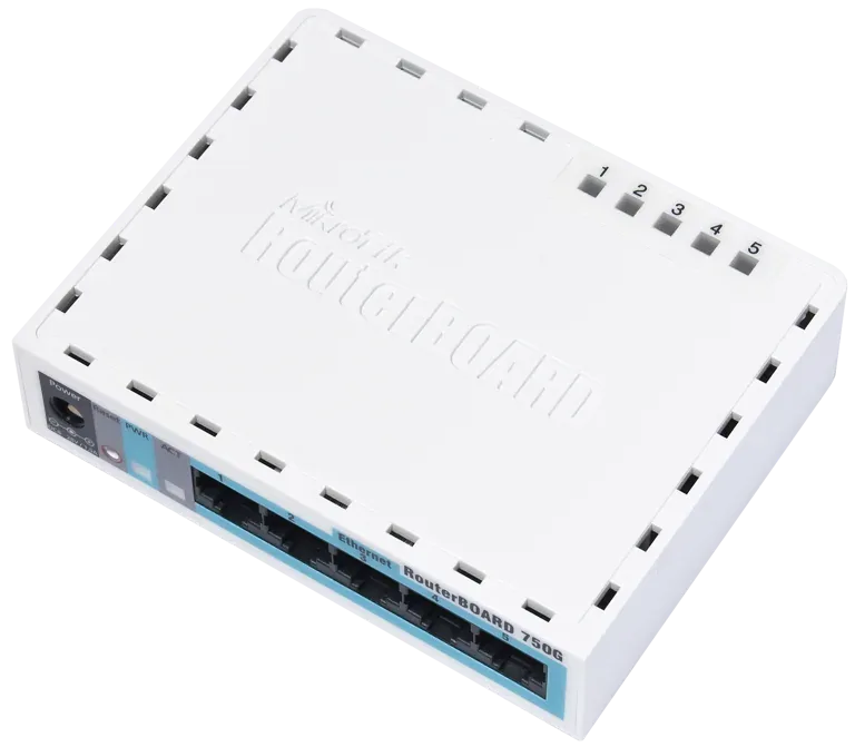 Mikrotik RB750G маршрутизатор