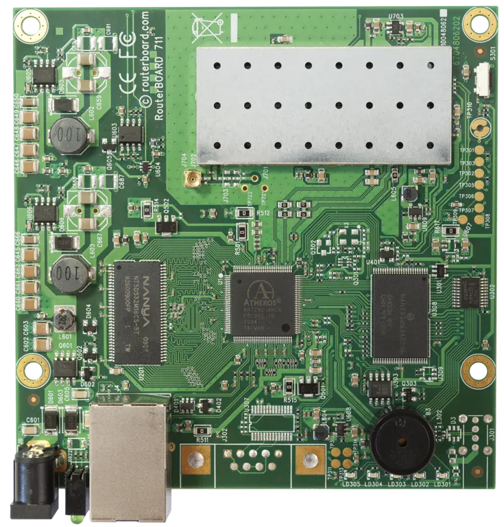 Mikrotik RB711A-5Hn-M маршрутизаторная плата