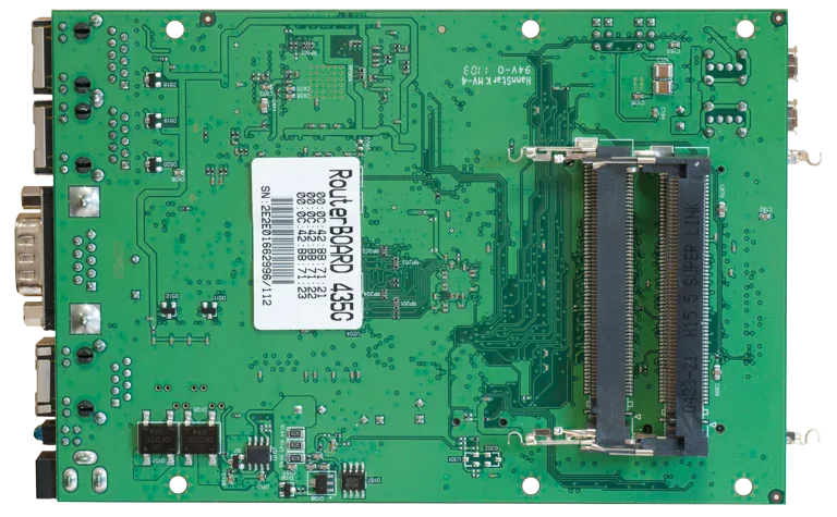 Маршрутизаторная плата Mikrotik RB435G 3xGigabit Ethernet, AR7161, 256 MB RAM Маршрутизаторная плата Mikrotik RB435G 3xGigabit Ethernet, AR7161, 256 MB RAM