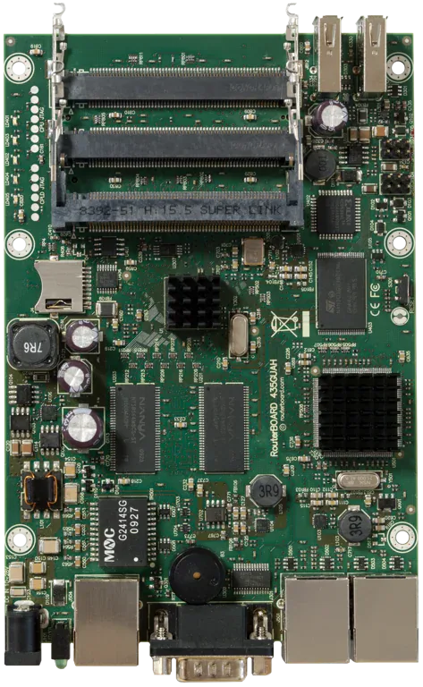 Маршрутизаторная плата Mikrotik RB435G 3xGigabit Ethernet, AR7161, 256 MB RAM Маршрутизаторная плата Mikrotik RB435G 3xGigabit Ethernet, AR7161, 256 MB RAM