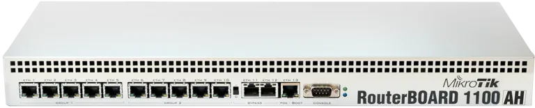 Маршрутизатор Mikrotik RB1100AH 13xGigabit Ethernet, Сетевой процессор, 1 GHz Маршрутизатор Mikrotik RB1100AH 13xGigabit Ethernet, Сетевой процессор, 1 GHz
