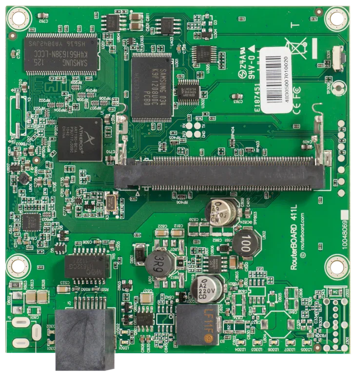 Mikrotik RB411L маршрутизаторная плата
