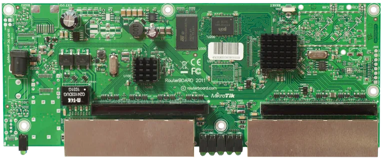 Маршрутизатор Mikrotik RB2011L 5xGigabit Ethernet, 5xFast Ethernet, AR9344 Маршрутизатор Mikrotik RB2011L 5xGigabit Ethernet, 5xFast Ethernet, AR9344