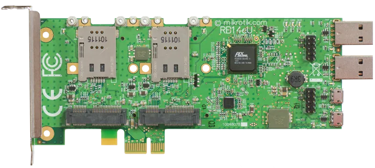 Mikrotik RB14eU адаптер интерфейсов