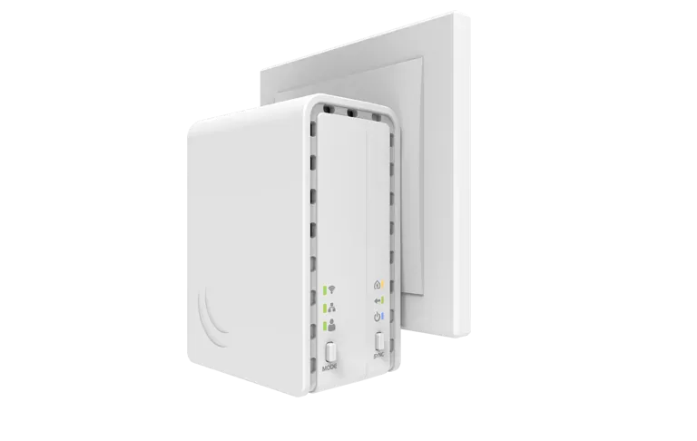 PowerLine-адаптер Mikrotik PWR-LINE AP (EU plug) PL7411-2nD 1xFast Ethernet, Wi-Fi, 1.5 dBi PowerLine-адаптер Mikrotik PWR-LINE AP (EU plug) PL7411-2nD 1xFast Ethernet, Wi-Fi, 1.5 dBi