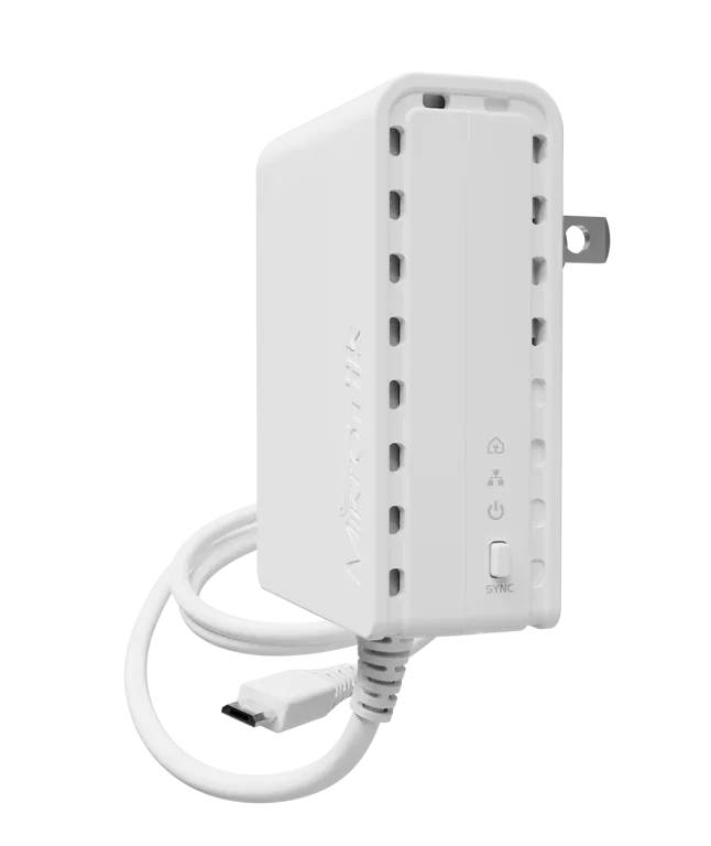 Mikrotik PWR-LINE US PL6400 PowerLine-адаптер