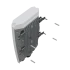 Mikrotik CRS504-4XQ-OUT коммутатор Mikrotik CRS504-4XQ-OUT коммутатор