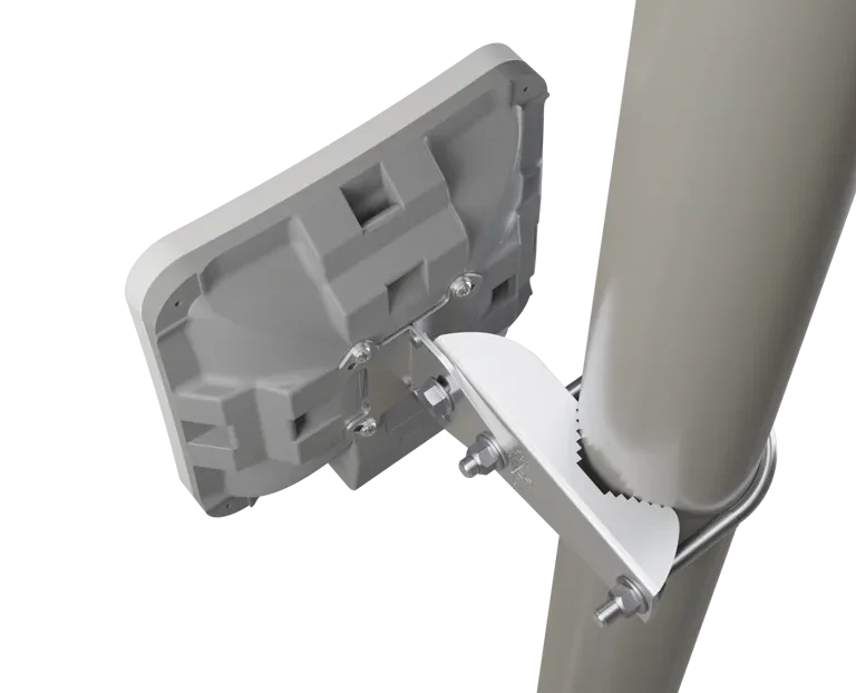 Монтажное крепление Mikrotik SXTsq-mount SXTsq, До 45° в обе стороны, Комплектный U-болт Монтажное крепление Mikrotik SXTsq-mount SXTsq, До 45° в обе стороны, Комплектный U-болт