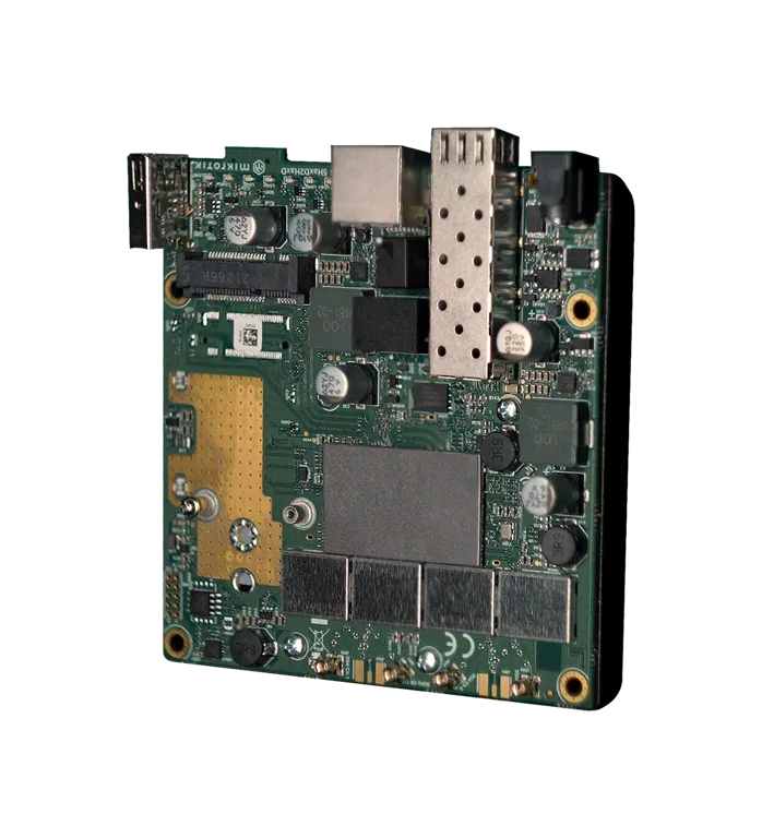 Маршрутизаторная плата Mikrotik L23UGSR-5HaxD2HaxD 1xGigabit Ethernet, Wi-Fi 6, IPQ-5010 Маршрутизаторная плата Mikrotik L23UGSR-5HaxD2HaxD 1xGigabit Ethernet, Wi-Fi 6, IPQ-5010