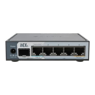 Mikrotik hEX S (2025) E60iUGS маршрутизатор Mikrotik hEX S (2025) E60iUGS маршрутизатор