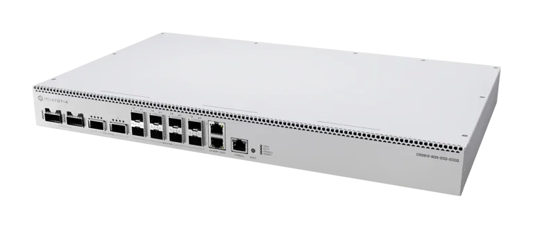 Коммутатор Mikrotik CRS812 DDQ CRS812-8DS-2DQ-2DDQ-RM 2x400G QSFP-DD, 2x200G QSFP56, 8x50G SFP56 Коммутатор Mikrotik CRS812 DDQ CRS812-8DS-2DQ-2DDQ-RM 2x400G QSFP-DD, 2x200G QSFP56, 8x50G SFP56