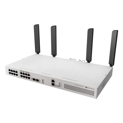 Mikrotik CRS418-8P-8G-2S+5axQ2axQ-RM коммутатор с Wi-Fi Mikrotik CRS418-8P-8G-2S+5axQ2axQ-RM коммутатор с Wi-Fi